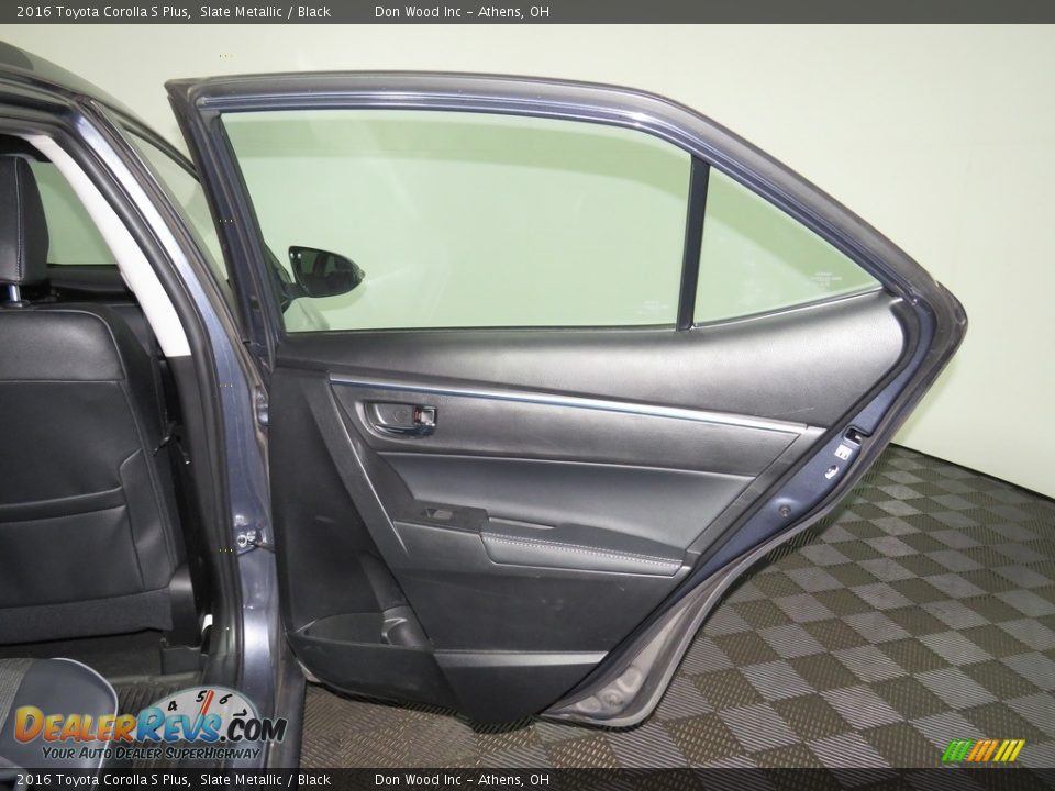 2016 Toyota Corolla S Plus Slate Metallic / Black Photo #21