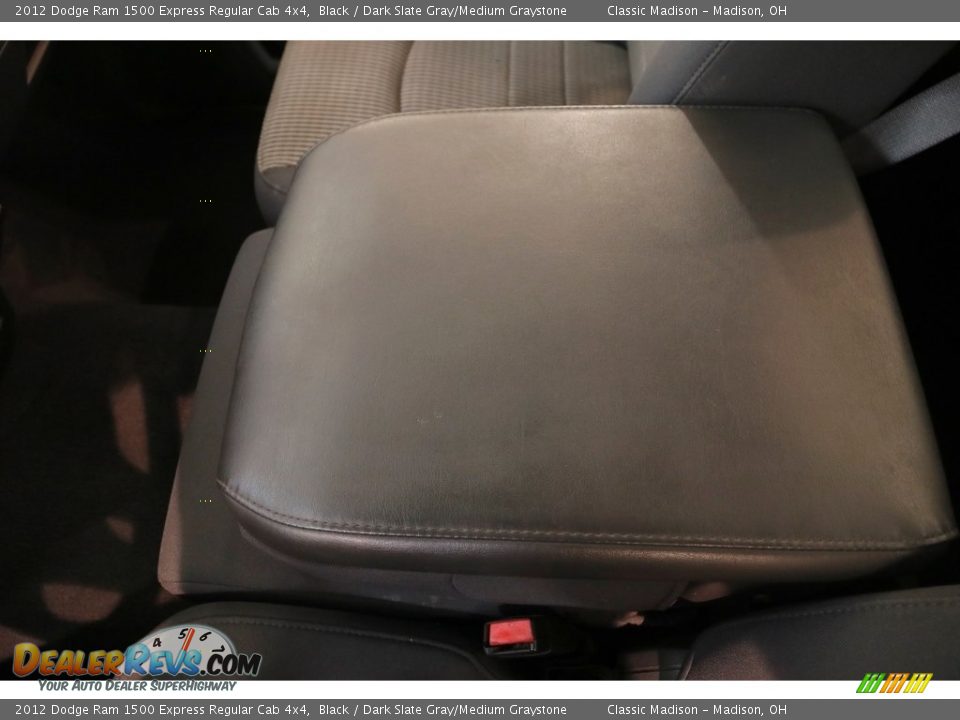 2012 Dodge Ram 1500 Express Regular Cab 4x4 Black / Dark Slate Gray/Medium Graystone Photo #12