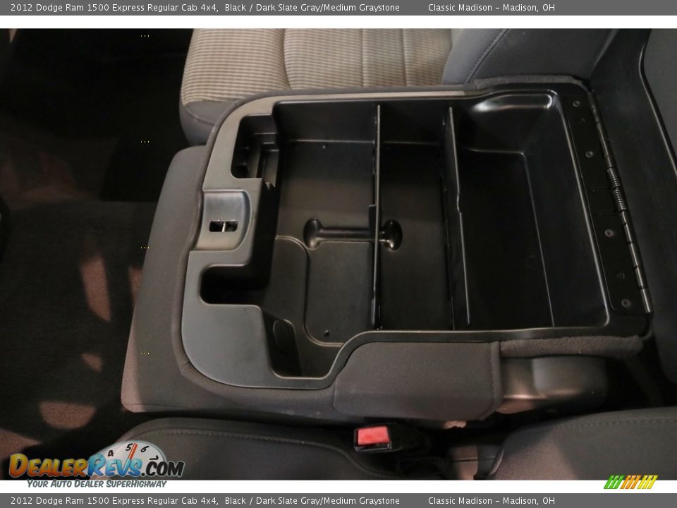 2012 Dodge Ram 1500 Express Regular Cab 4x4 Black / Dark Slate Gray/Medium Graystone Photo #13
