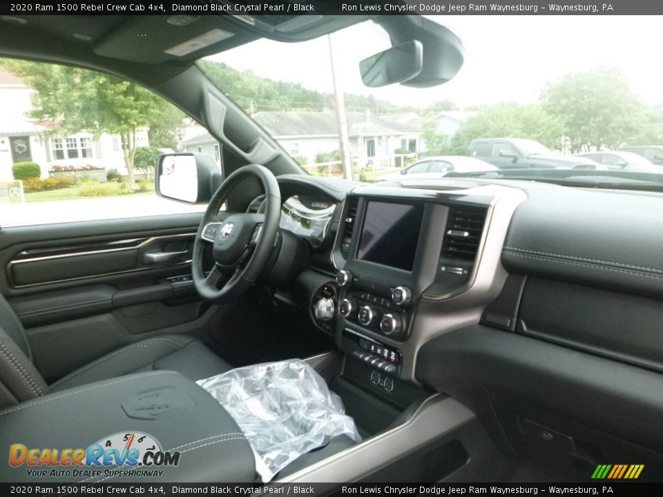 Dashboard of 2020 Ram 1500 Rebel Crew Cab 4x4 Photo #11