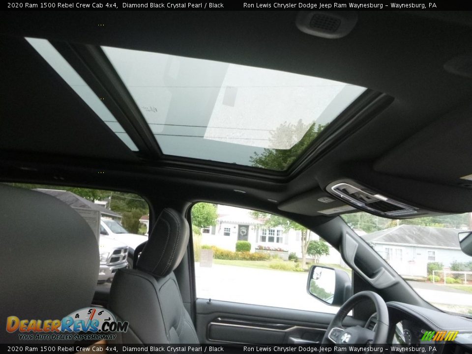 Sunroof of 2020 Ram 1500 Rebel Crew Cab 4x4 Photo #12