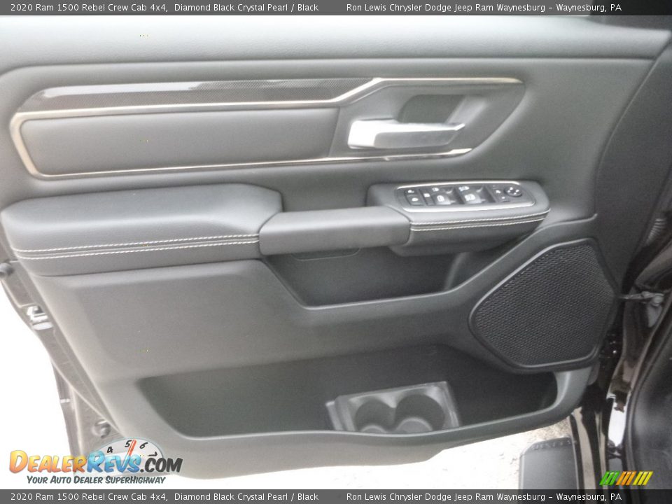 Door Panel of 2020 Ram 1500 Rebel Crew Cab 4x4 Photo #15