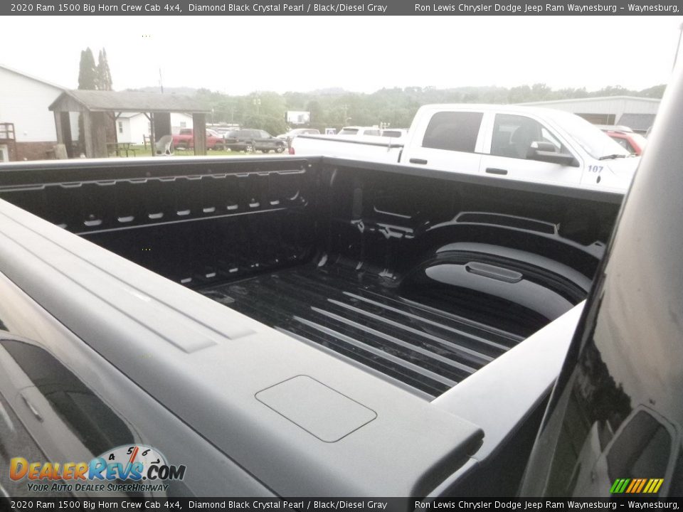 2020 Ram 1500 Big Horn Crew Cab 4x4 Diamond Black Crystal Pearl / Black/Diesel Gray Photo #11