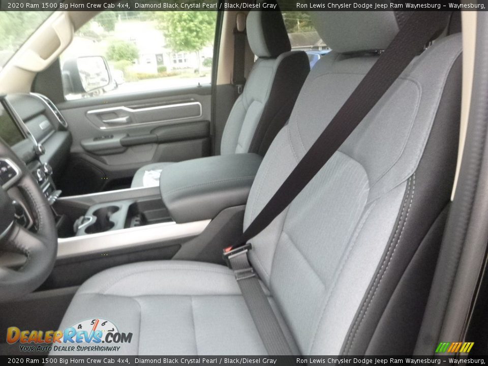 Front Seat of 2020 Ram 1500 Big Horn Crew Cab 4x4 Photo #12