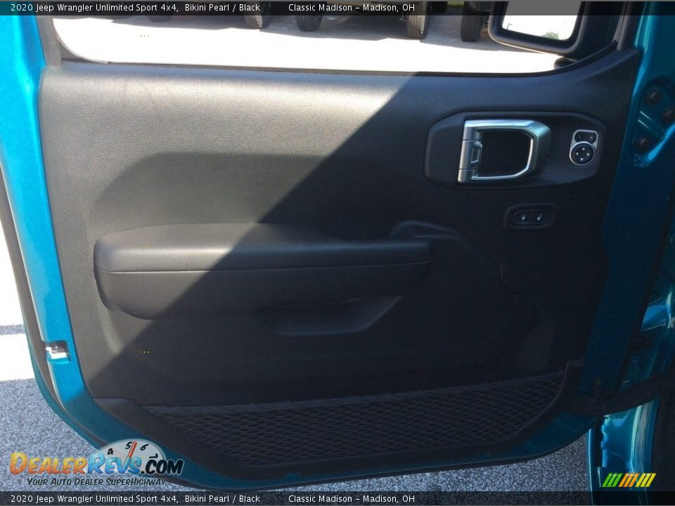 2020 Jeep Wrangler Unlimited Sport 4x4 Bikini Pearl / Black Photo #10