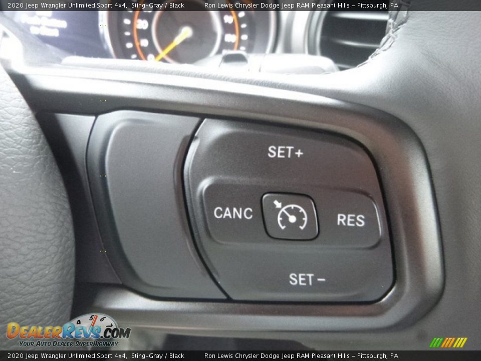 2020 Jeep Wrangler Unlimited Sport 4x4 Sting-Gray / Black Photo #19