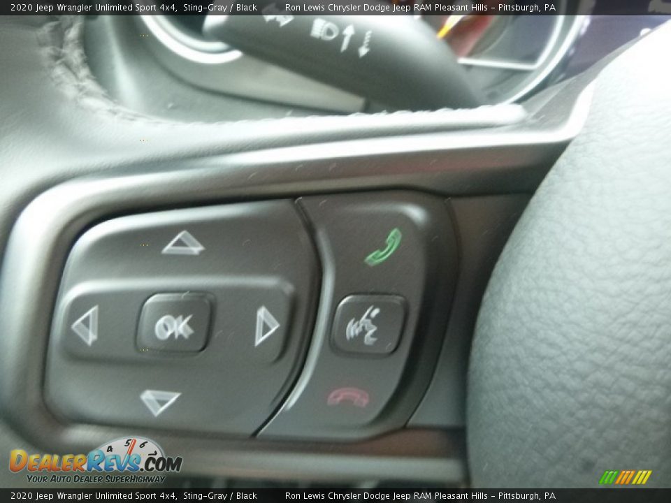 2020 Jeep Wrangler Unlimited Sport 4x4 Sting-Gray / Black Photo #20
