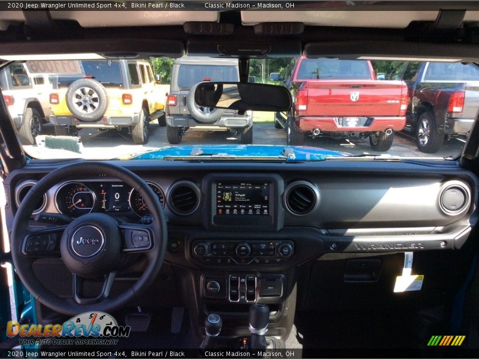 2020 Jeep Wrangler Unlimited Sport 4x4 Bikini Pearl / Black Photo #12