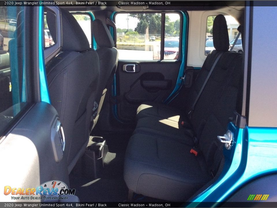 2020 Jeep Wrangler Unlimited Sport 4x4 Bikini Pearl / Black Photo #16