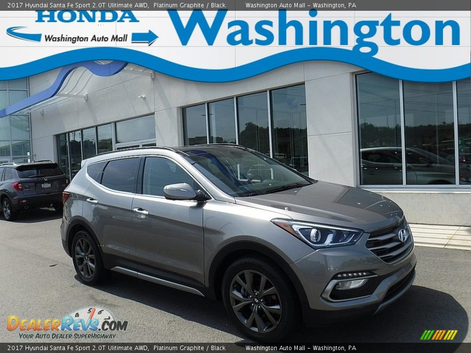 2017 Hyundai Santa Fe Sport 2.0T Ulitimate AWD Platinum Graphite / Black Photo #1