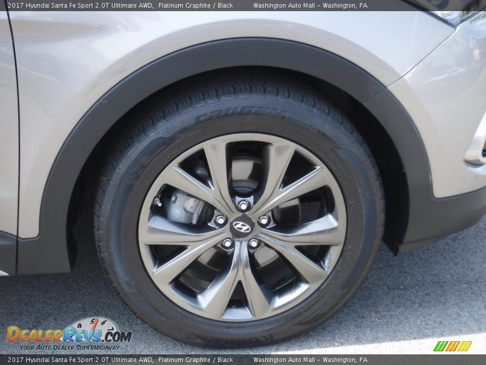2017 Hyundai Santa Fe Sport 2.0T Ulitimate AWD Platinum Graphite / Black Photo #3