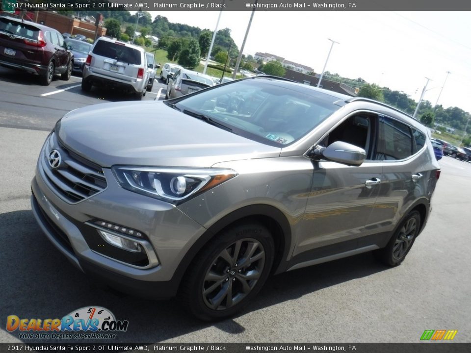 2017 Hyundai Santa Fe Sport 2.0T Ulitimate AWD Platinum Graphite / Black Photo #6