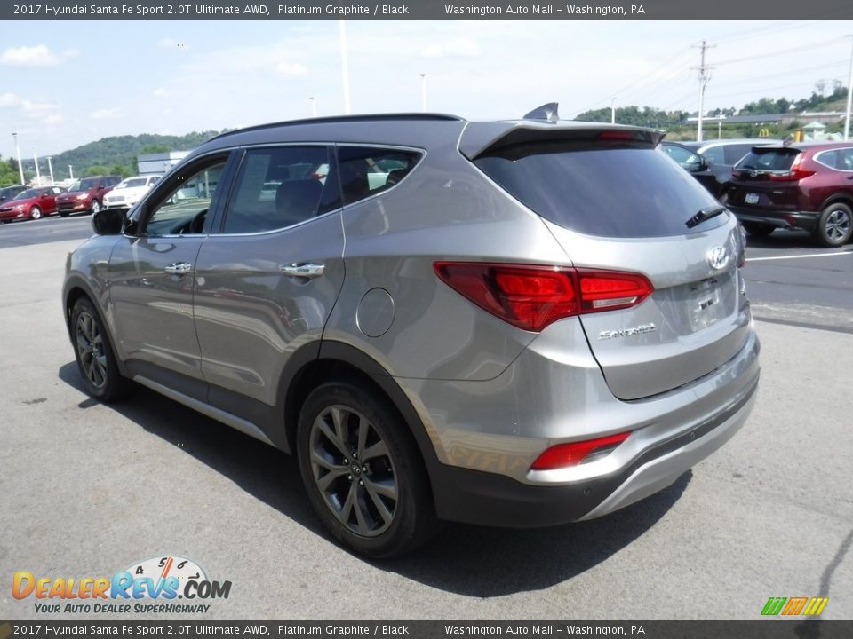 2017 Hyundai Santa Fe Sport 2.0T Ulitimate AWD Platinum Graphite / Black Photo #7