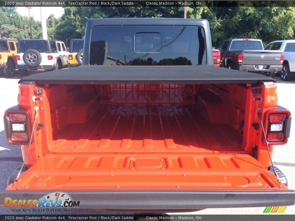 2020 Jeep Gladiator Rubicon 4x4 Firecracker Red / Black/Dark Saddle Photo #9