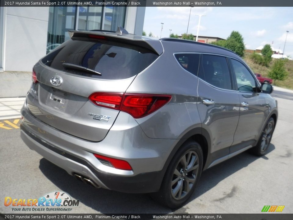 2017 Hyundai Santa Fe Sport 2.0T Ulitimate AWD Platinum Graphite / Black Photo #9