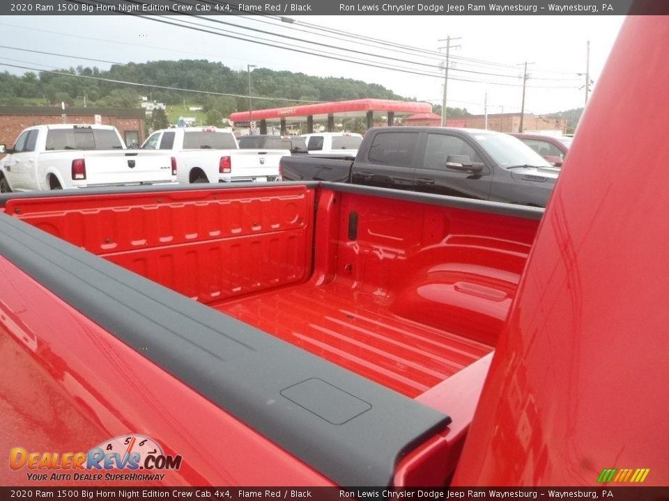 2020 Ram 1500 Big Horn Night Edition Crew Cab 4x4 Flame Red / Black Photo #12