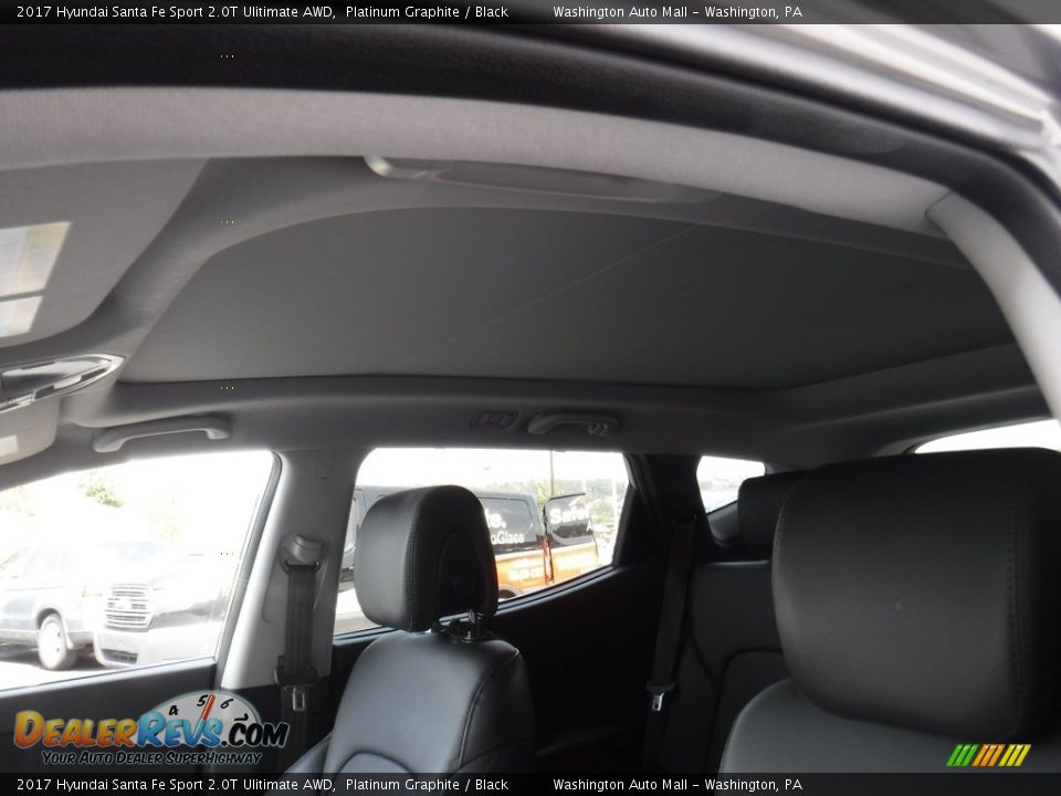 2017 Hyundai Santa Fe Sport 2.0T Ulitimate AWD Platinum Graphite / Black Photo #11