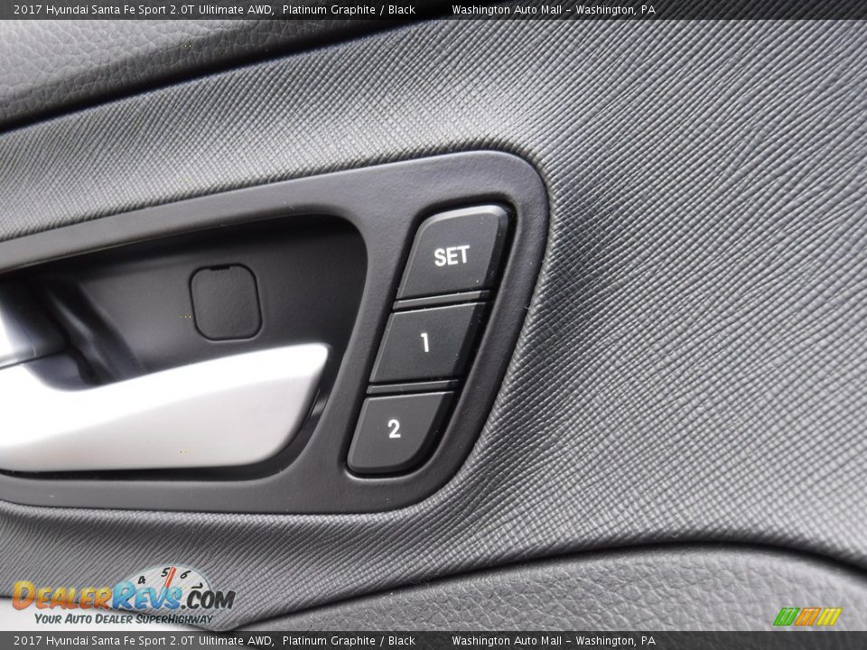 2017 Hyundai Santa Fe Sport 2.0T Ulitimate AWD Platinum Graphite / Black Photo #13