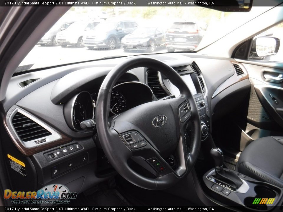 2017 Hyundai Santa Fe Sport 2.0T Ulitimate AWD Platinum Graphite / Black Photo #14