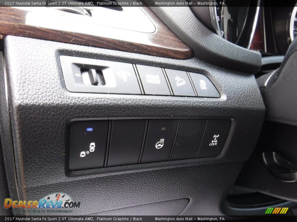 2017 Hyundai Santa Fe Sport 2.0T Ulitimate AWD Platinum Graphite / Black Photo #15