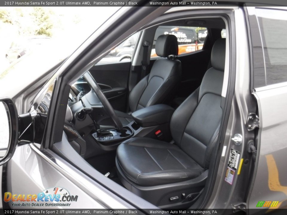 2017 Hyundai Santa Fe Sport 2.0T Ulitimate AWD Platinum Graphite / Black Photo #16