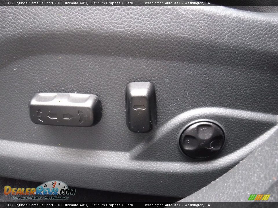 2017 Hyundai Santa Fe Sport 2.0T Ulitimate AWD Platinum Graphite / Black Photo #17