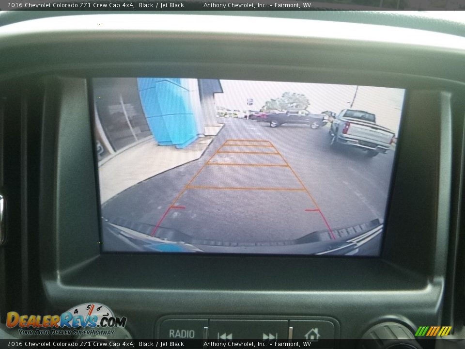 2016 Chevrolet Colorado Z71 Crew Cab 4x4 Black / Jet Black Photo #18