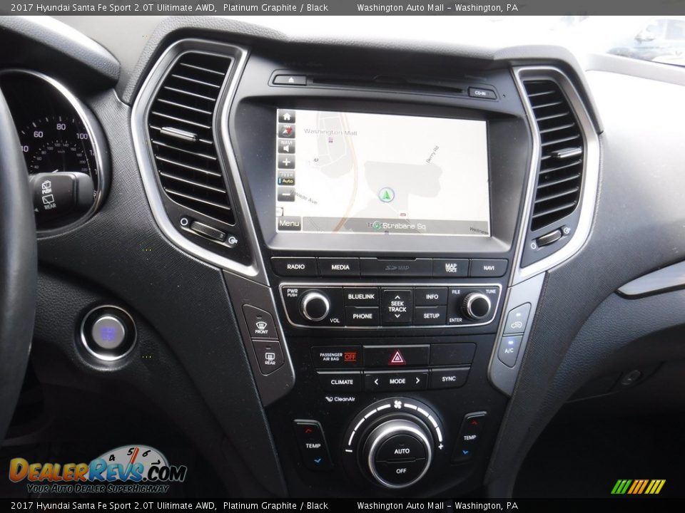 2017 Hyundai Santa Fe Sport 2.0T Ulitimate AWD Platinum Graphite / Black Photo #20