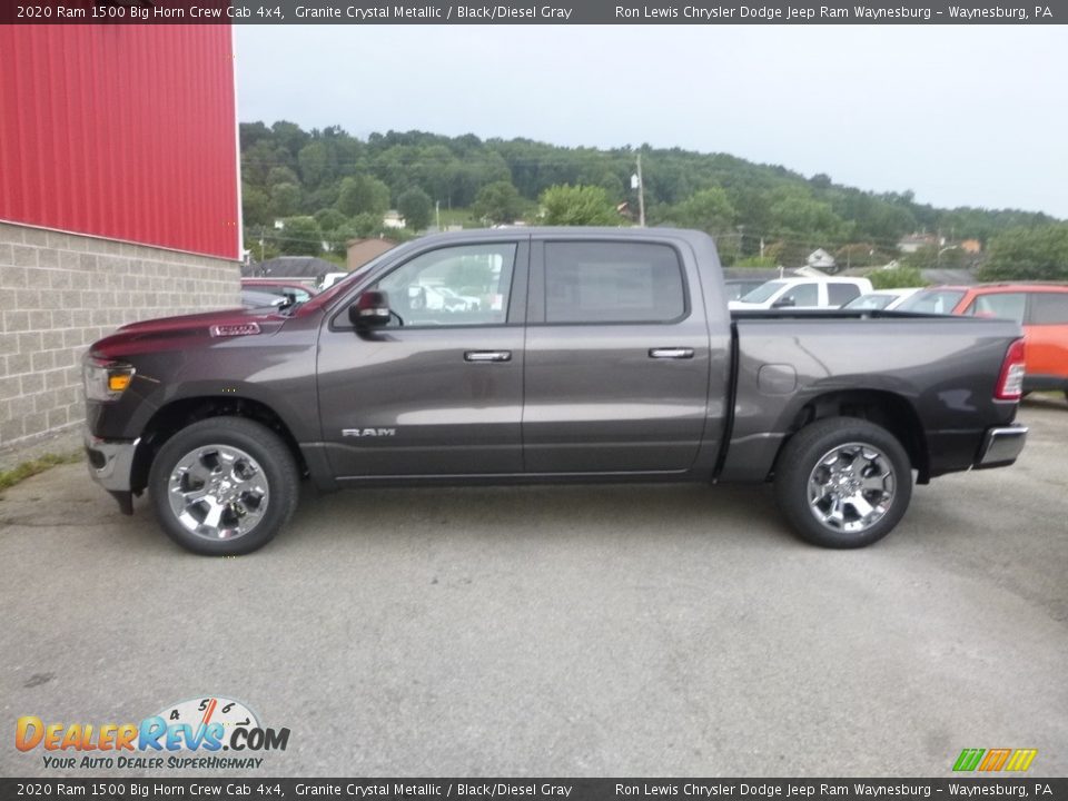 Granite Crystal Metallic 2020 Ram 1500 Big Horn Crew Cab 4x4 Photo #2