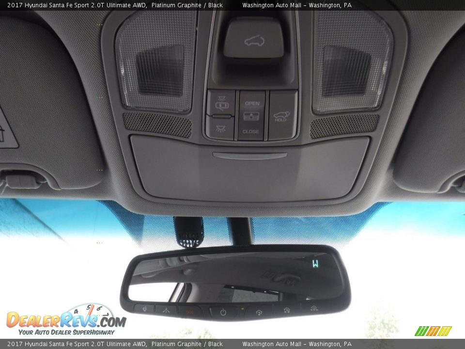 2017 Hyundai Santa Fe Sport 2.0T Ulitimate AWD Platinum Graphite / Black Photo #22