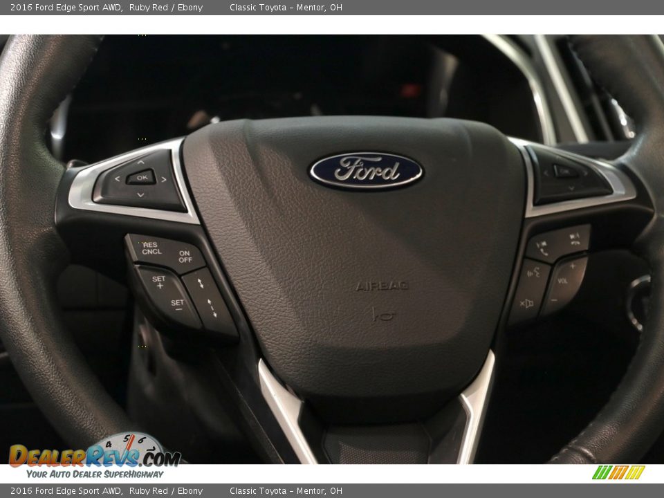 2016 Ford Edge Sport AWD Ruby Red / Ebony Photo #8