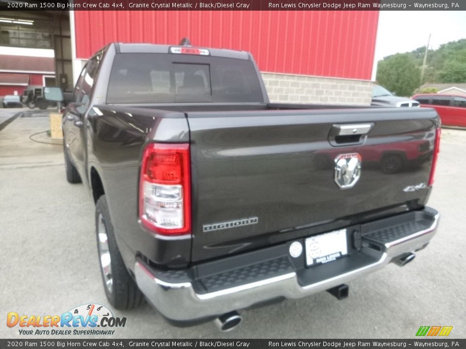 2020 Ram 1500 Big Horn Crew Cab 4x4 Granite Crystal Metallic / Black/Diesel Gray Photo #3