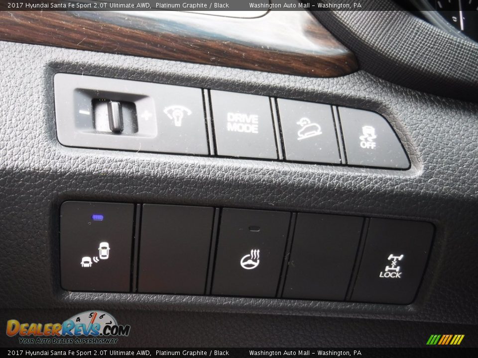 2017 Hyundai Santa Fe Sport 2.0T Ulitimate AWD Platinum Graphite / Black Photo #24