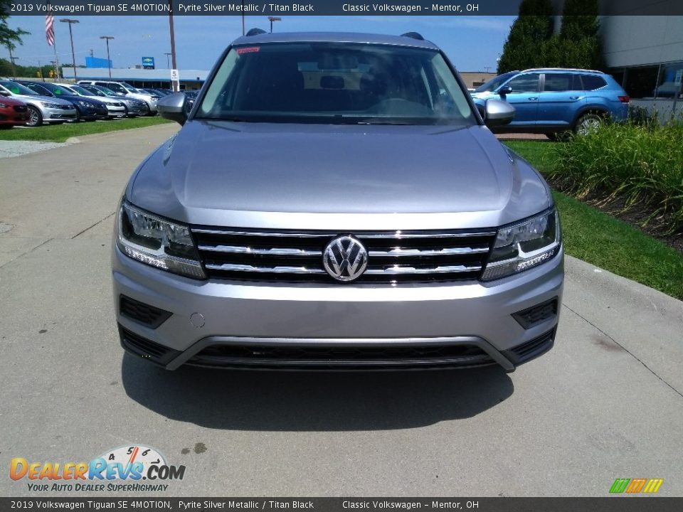 2019 Volkswagen Tiguan SE 4MOTION Pyrite Silver Metallic / Titan Black Photo #2