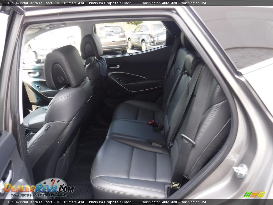 2017 Hyundai Santa Fe Sport 2.0T Ulitimate AWD Platinum Graphite / Black Photo #26