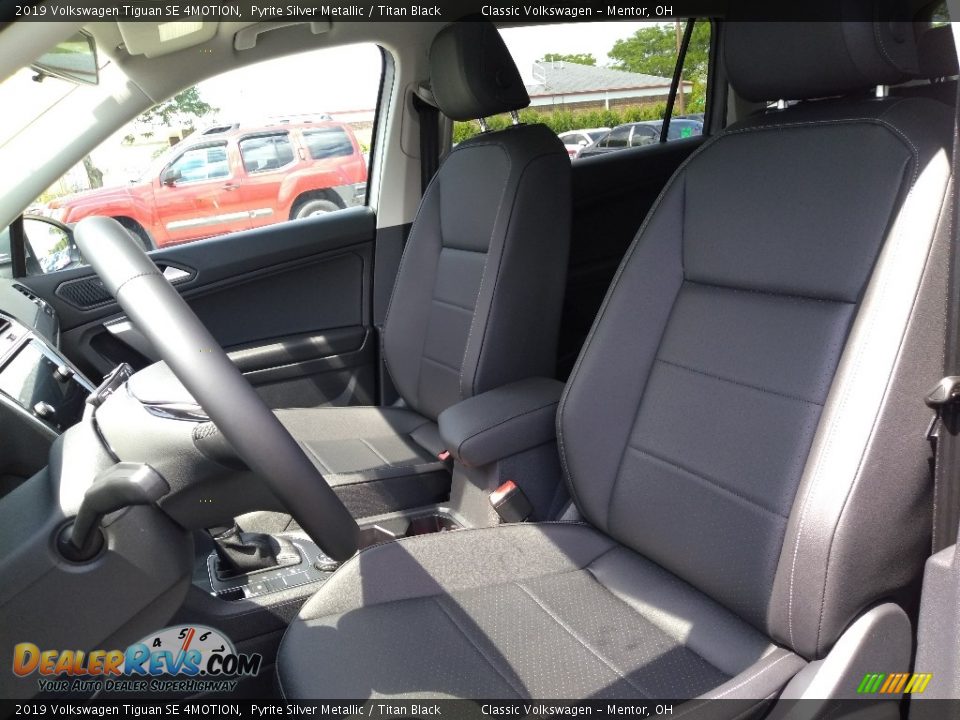 2019 Volkswagen Tiguan SE 4MOTION Pyrite Silver Metallic / Titan Black Photo #3