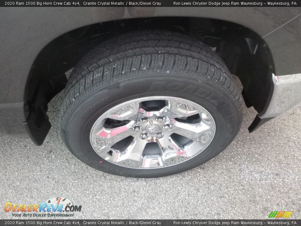 2020 Ram 1500 Big Horn Crew Cab 4x4 Granite Crystal Metallic / Black/Diesel Gray Photo #8
