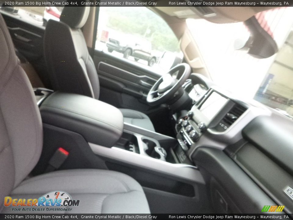 2020 Ram 1500 Big Horn Crew Cab 4x4 Granite Crystal Metallic / Black/Diesel Gray Photo #9