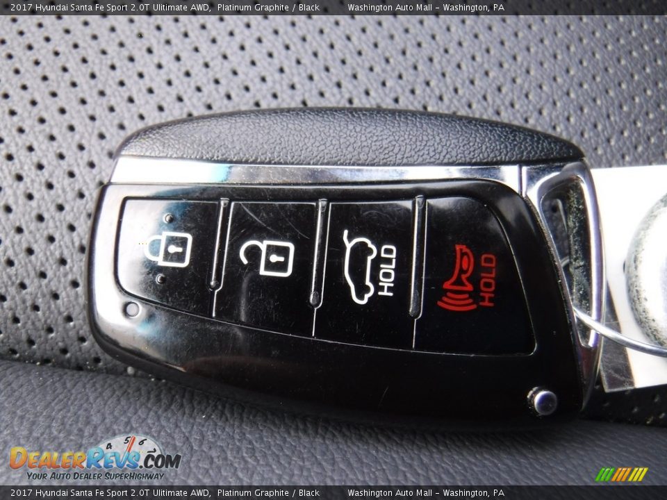 2017 Hyundai Santa Fe Sport 2.0T Ulitimate AWD Platinum Graphite / Black Photo #31
