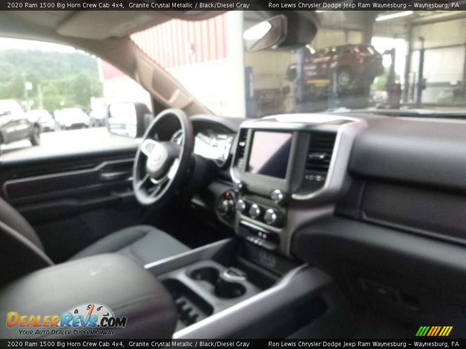 2020 Ram 1500 Big Horn Crew Cab 4x4 Granite Crystal Metallic / Black/Diesel Gray Photo #10
