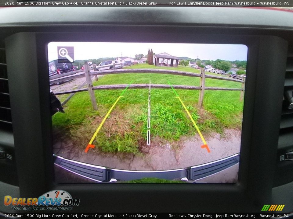 2020 Ram 1500 Big Horn Crew Cab 4x4 Granite Crystal Metallic / Black/Diesel Gray Photo #14