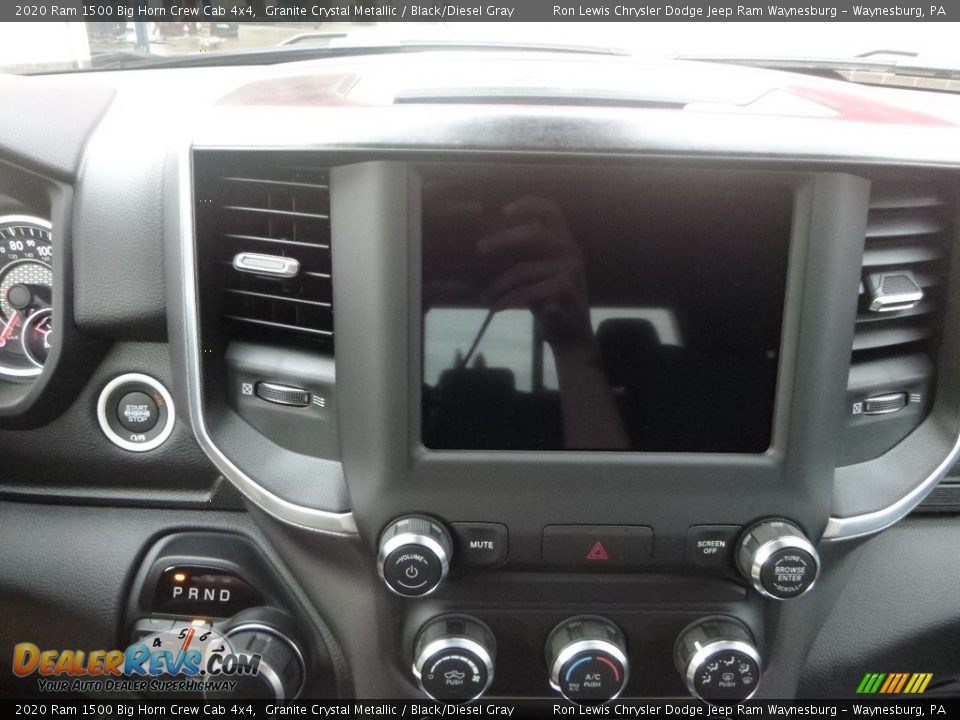 2020 Ram 1500 Big Horn Crew Cab 4x4 Granite Crystal Metallic / Black/Diesel Gray Photo #15