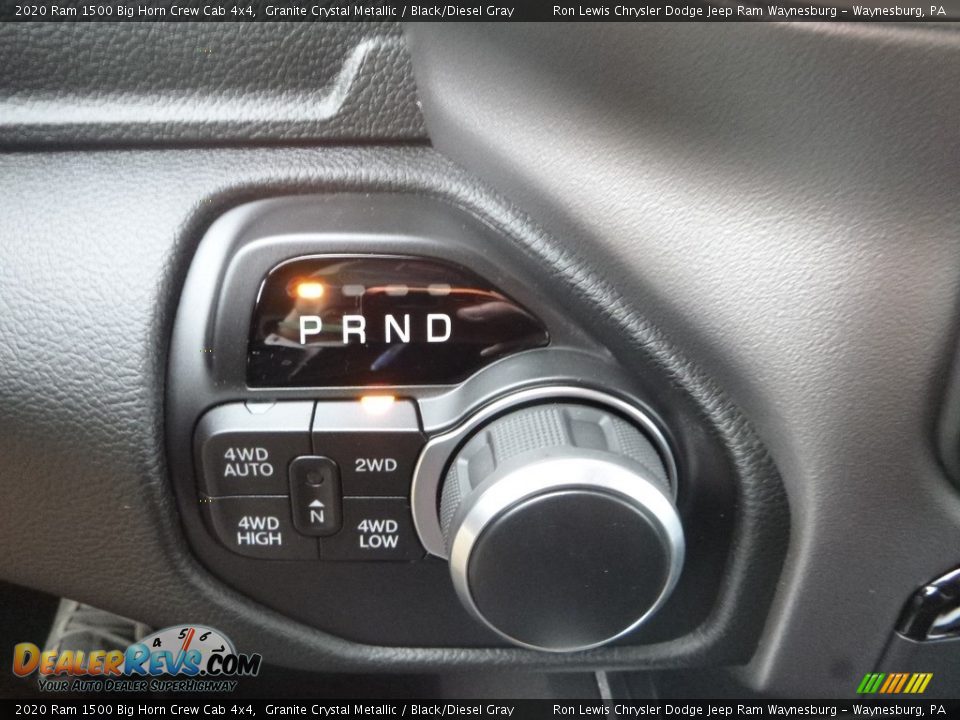 2020 Ram 1500 Big Horn Crew Cab 4x4 Granite Crystal Metallic / Black/Diesel Gray Photo #18