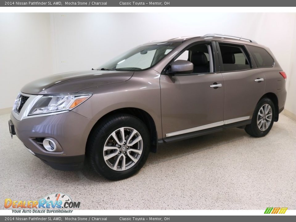 2014 Nissan Pathfinder SL AWD Mocha Stone / Charcoal Photo #3