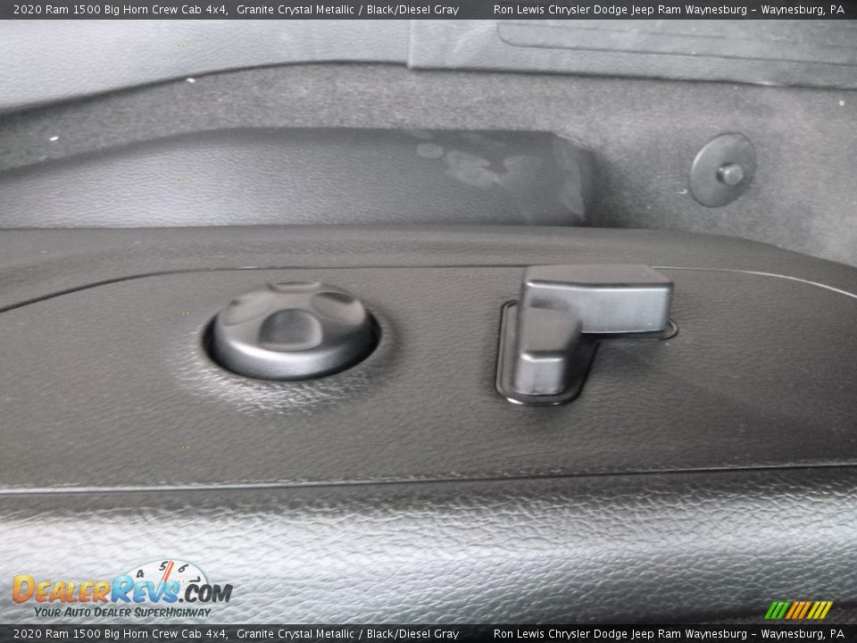 2020 Ram 1500 Big Horn Crew Cab 4x4 Granite Crystal Metallic / Black/Diesel Gray Photo #20
