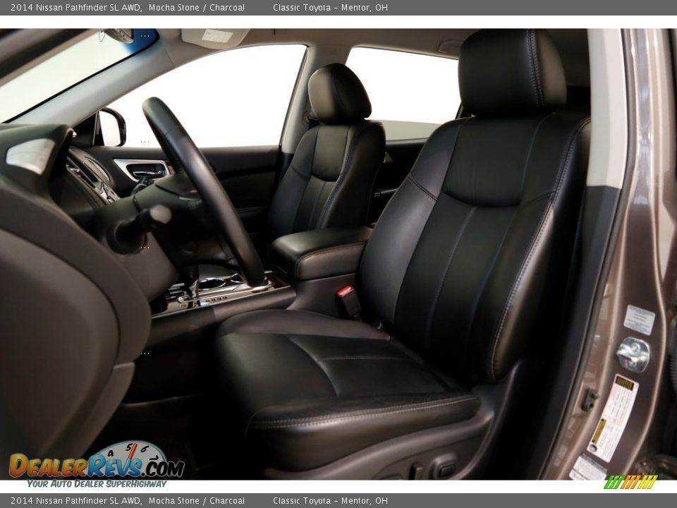 2014 Nissan Pathfinder SL AWD Mocha Stone / Charcoal Photo #5