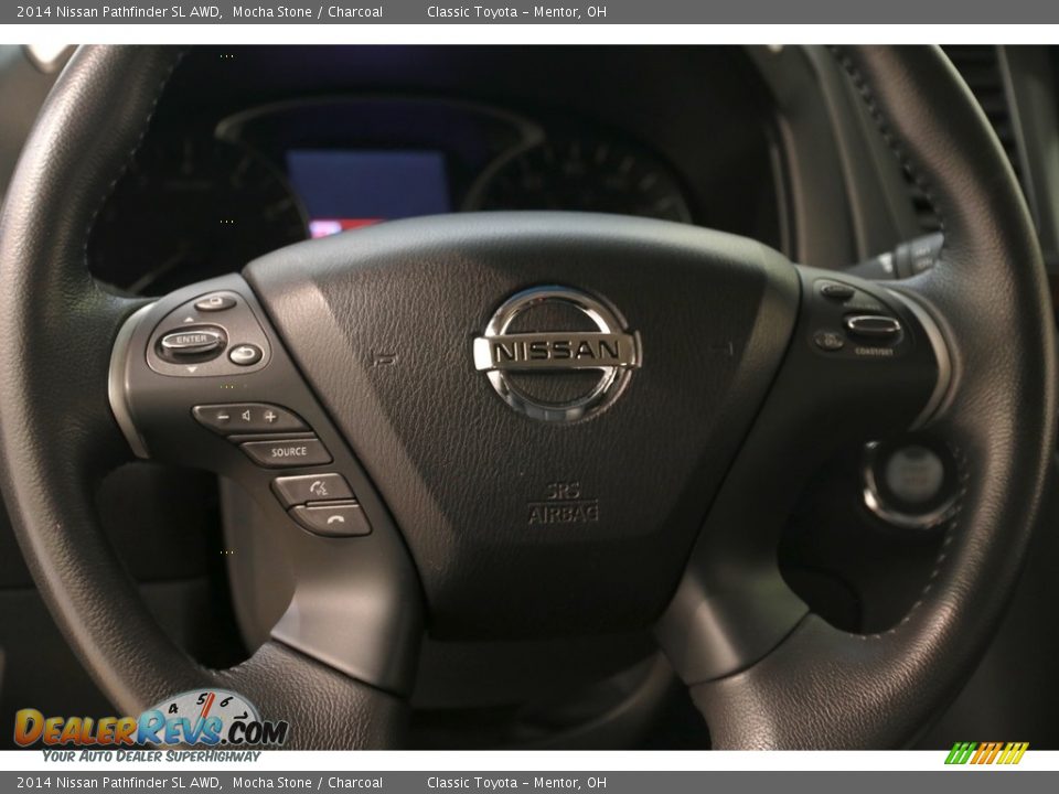 2014 Nissan Pathfinder SL AWD Mocha Stone / Charcoal Photo #7