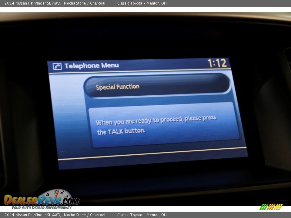 2014 Nissan Pathfinder SL AWD Mocha Stone / Charcoal Photo #14