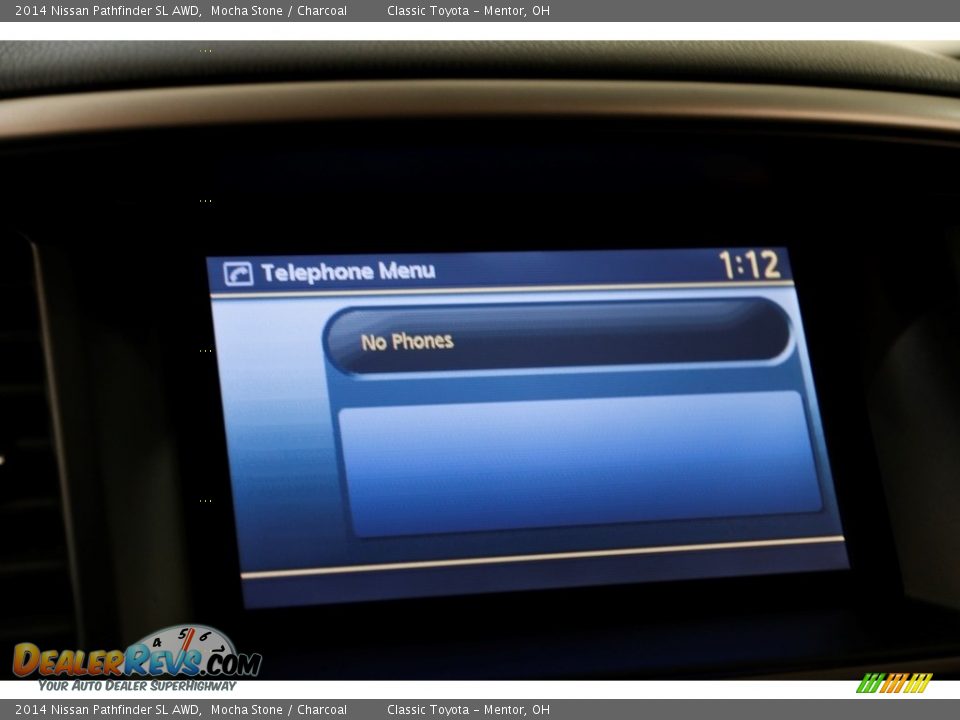 2014 Nissan Pathfinder SL AWD Mocha Stone / Charcoal Photo #15