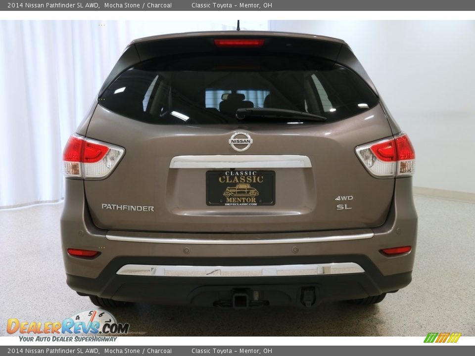 2014 Nissan Pathfinder SL AWD Mocha Stone / Charcoal Photo #23